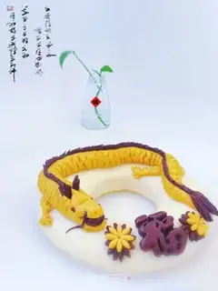 Make Dragon buns step 11