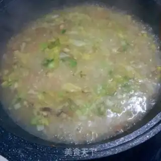 Make Porridge of corn when it