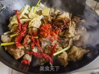 Make Red lamb step 5