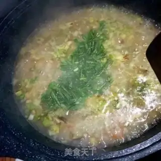 Make Porridge of corn when it