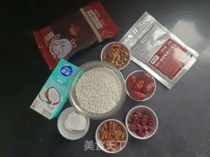 Make Coconut and sand step 0