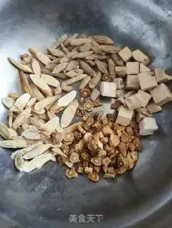 Make Plum chicken soup step 1
