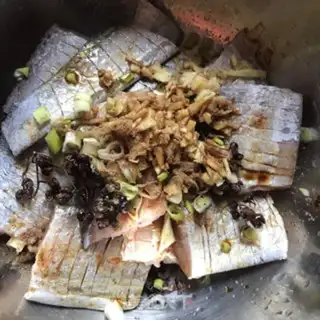 Make Dried fish step 3