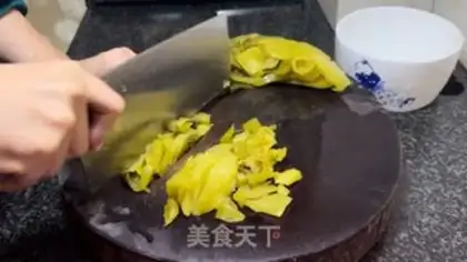 Make Sour pickles, soy sauce step 1
