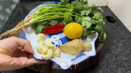 Make Pickle shrimp step 1