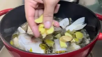 Make Sour pickles, soy sauce step 8
