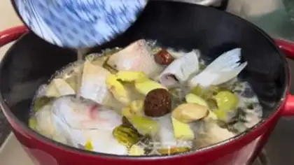 Make Sour pickles, soy sauce step 9