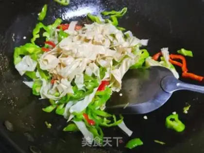 Make Double silk step 1