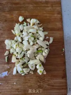 Make Garlic soybeans step 4