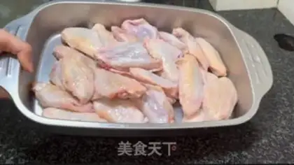 Make Garlic butter chicken wings step 0