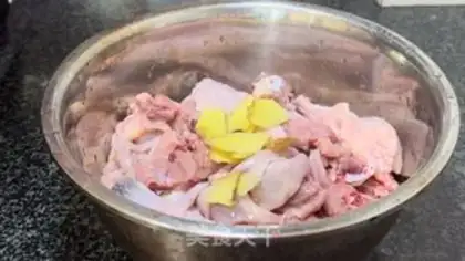 Make Abalone chicken step 3