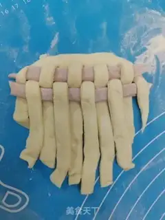 Make Flower buns step 5