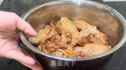 Make Abalone chicken step 6