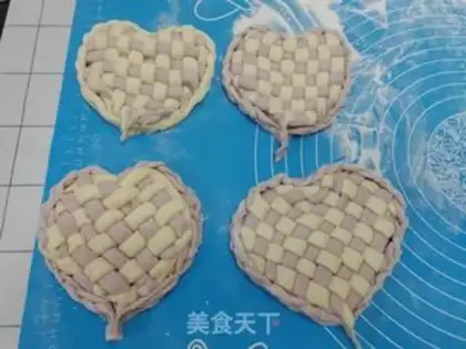 Make Flower buns step 8
