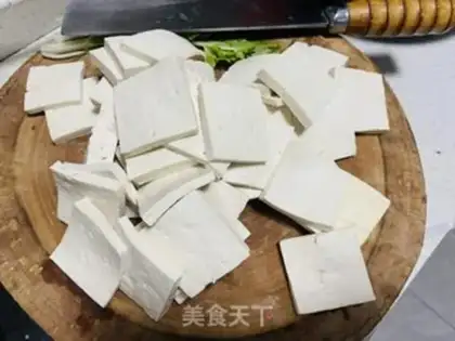 Make Celery tofu step 0