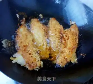 Make ♪ Fry the minnow ♪ step 4
