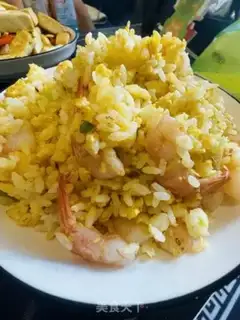 Make Shrimp rice step 5