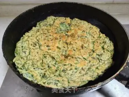 Make A yellow egg pancakes step 5