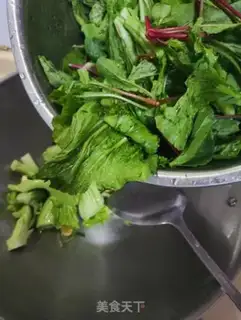 Make Low fat spinach step 5