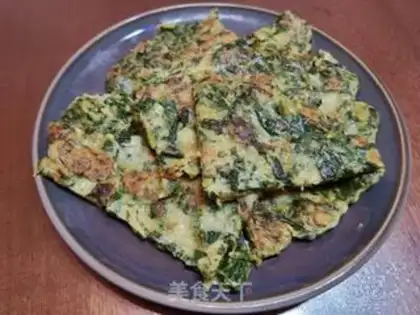 Make A yellow egg pancakes step 6