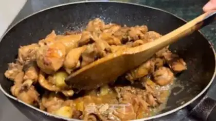Make Abalone chicken step 13