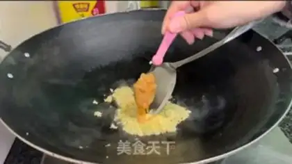 Make Garlic butter chicken wings step 11