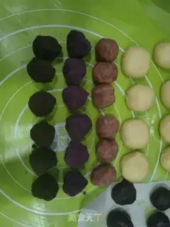 Make Color spiral souffle step 3