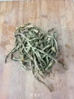 Make The bean bean-fruit noodles step 1