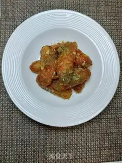 Make Garlic butter chicken wings step 15
