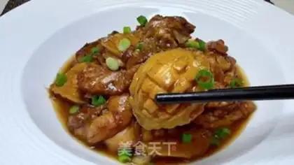 Make Abalone chicken step 22