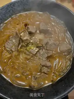 Make Red soup beef powder step 6