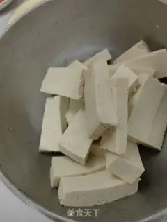 Make Sour tofu step 1