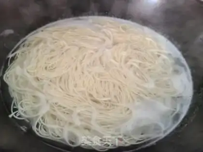Make The bean bean-fruit noodles step 7