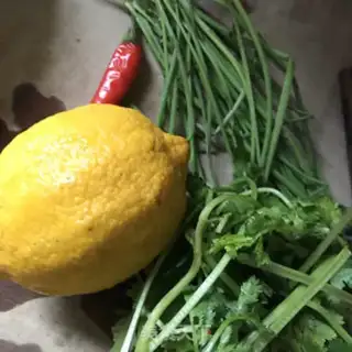 Make Lemon shrimp step 0