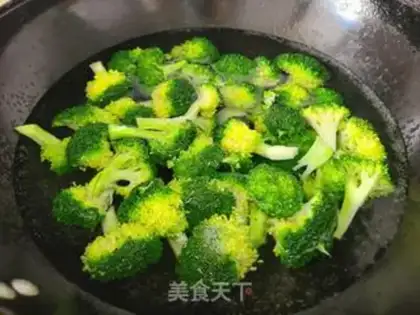 Make Shrimp broccoli step 3