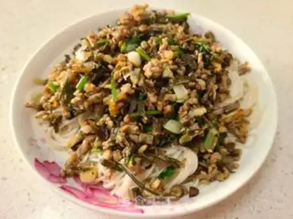 Make The bean bean-fruit noodles step 10