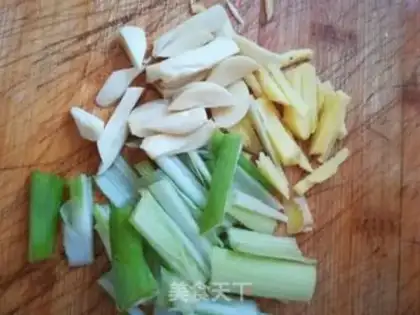 Make Fish chicken leg mushrooms step 4