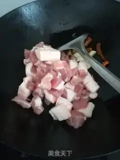 Make The red meat in the pan step 4