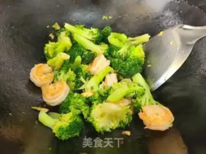 Make Shrimp broccoli step 10