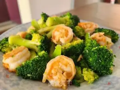 Make Shrimp broccoli step 12