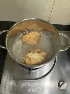 Make Clothes and fungus egg soup step 5