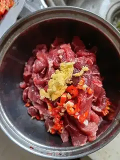 Make Pepper beef step 3