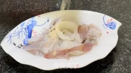 Make Honey mustard squid step 2