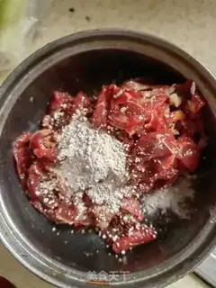 Make Pepper beef step 4