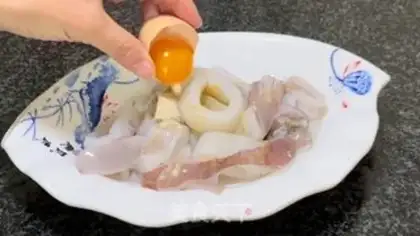 Make Honey mustard squid step 3