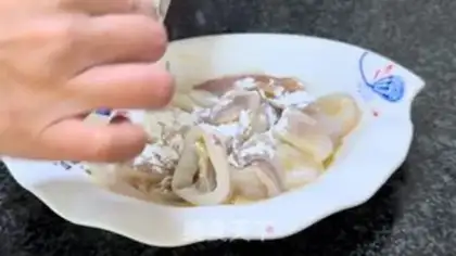 Make Honey mustard squid step 4