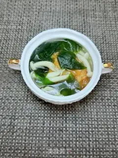Make Clothes and fungus egg soup step 11