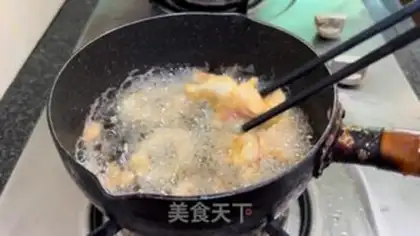 Make Honey mustard squid step 9