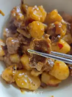 Make Potato beef step 5