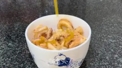Make Honey mustard squid step 10